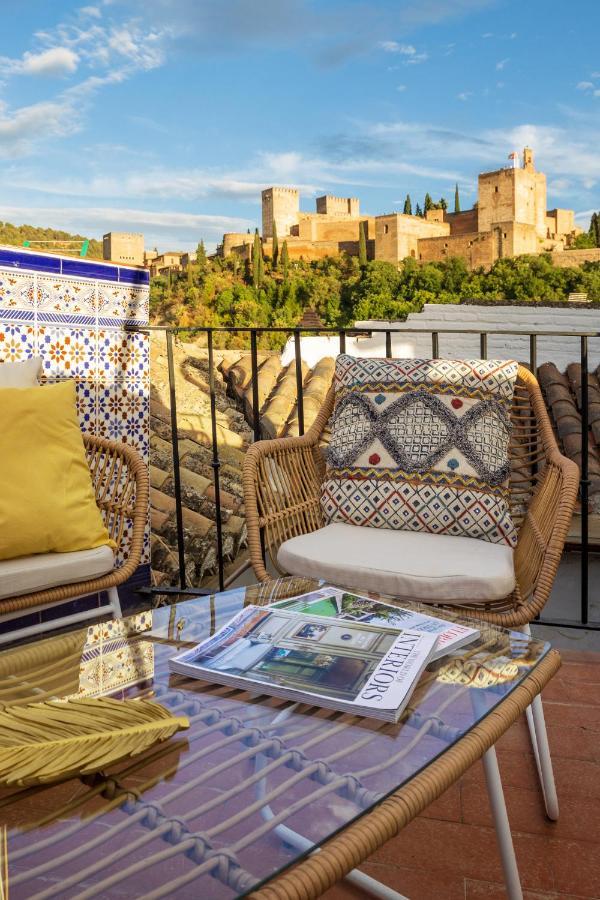 Apartamento Albaicin Alhambra Views Private Terrace Granada Exterior foto